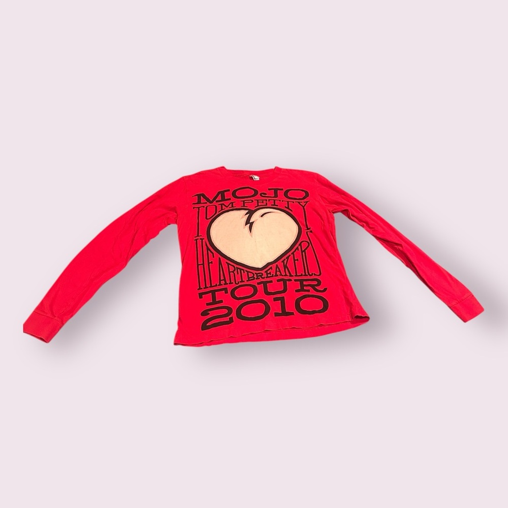 Classic Girl American Apparel Mojo Tom Petty Heartbreaker Tour 2010 Long Sleeve